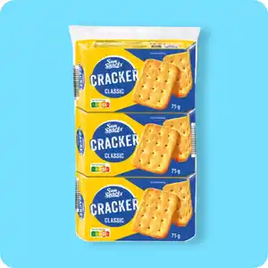 SUN SNACKS Cracker, Classic oder Mehrkorn