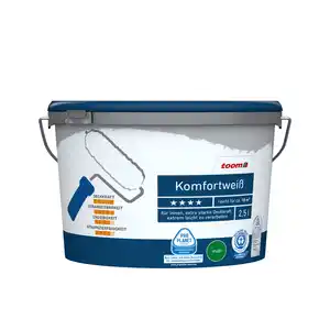 toom Komfortweiß matt 2,5 l