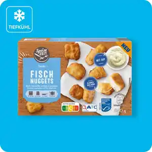 SPEISE ZEIT Snack-Sortiment, Fisch-Nuggets oder Chicken-Pops