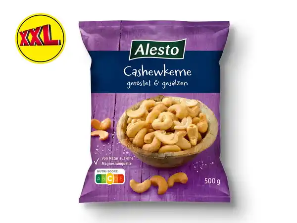 Bild 1 von Alesto Cashewkerne,  500 g