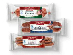 Balcerzak Original polnische Rohwurstspezialitäten,  250 g