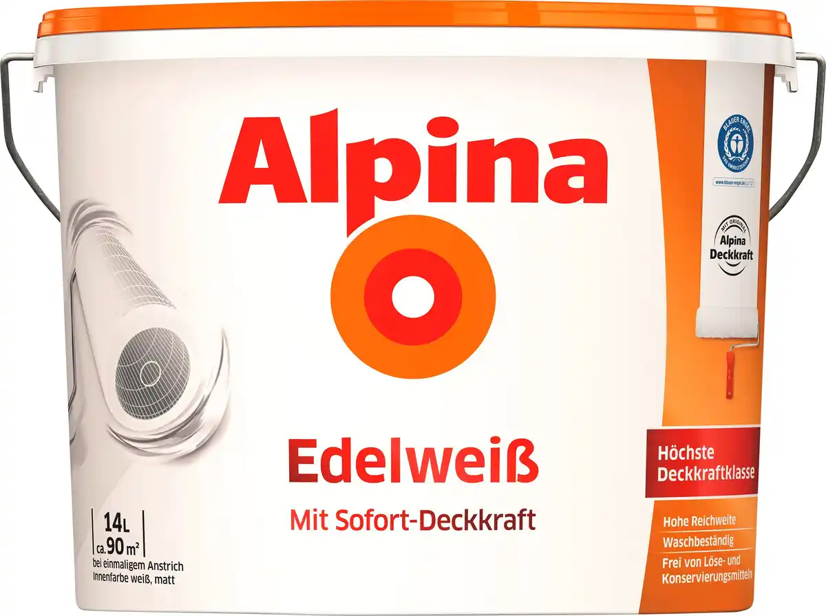 Bild 1 von Alpina Edelweiß 14 L weiß matt