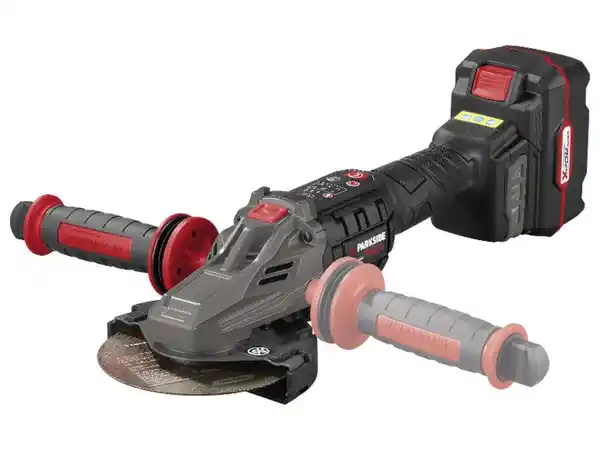 Bild 3 von PARKSIDE PERFORMANCE® 20 V Akku-Flachkopf-Winkelschleifer »PPWSFA 20-Li B3«, mit Akku und Ladegerät