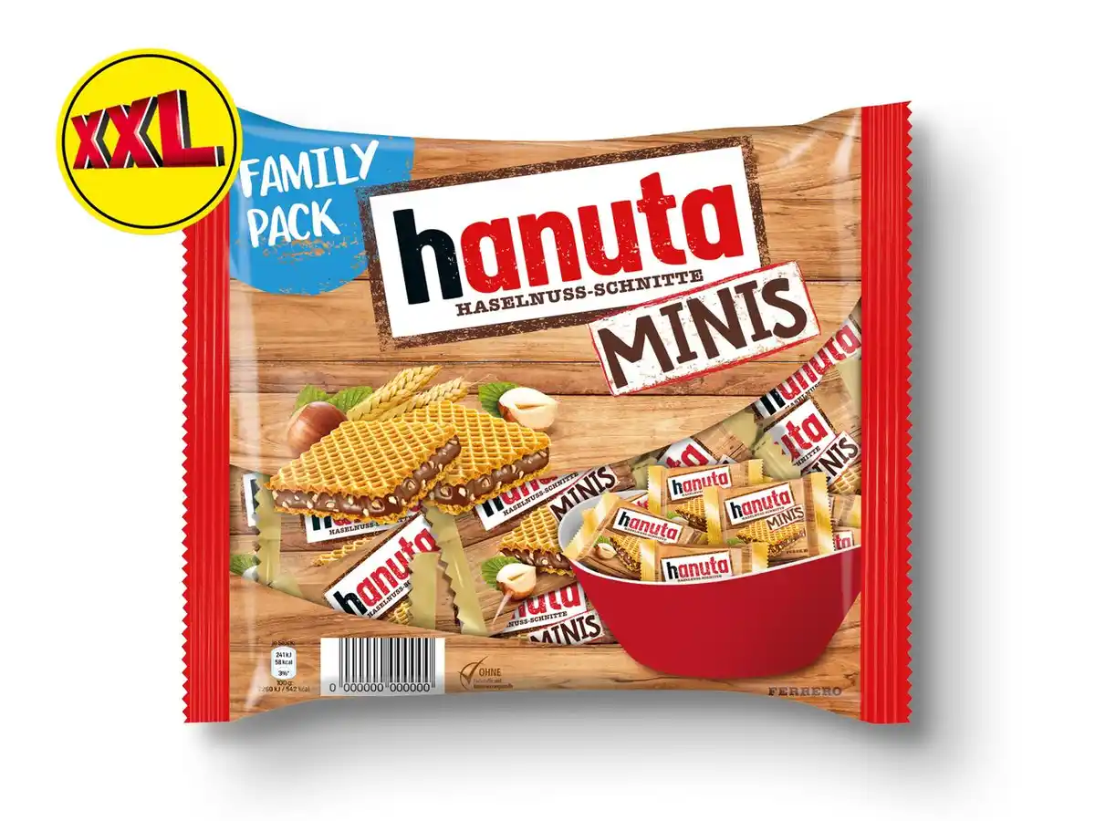 Bild 1 von Hanuta Minis,  279 g