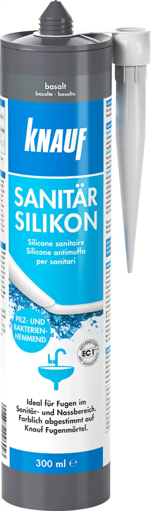 Bild 1 von Knauf Sanitär Silikon basalt 300 ml