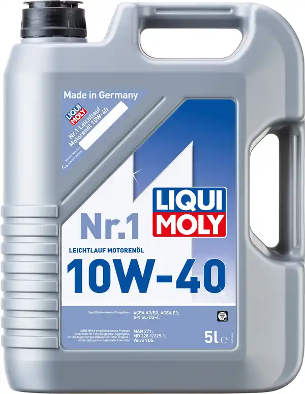 Bild 1 von Liqui Moly Motoröl Nr. 1 Leichtlauf 10W-40 5 L