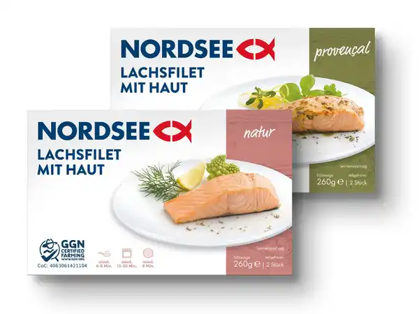 Bild 1 von Nordsee Lachsfilet,  260 g