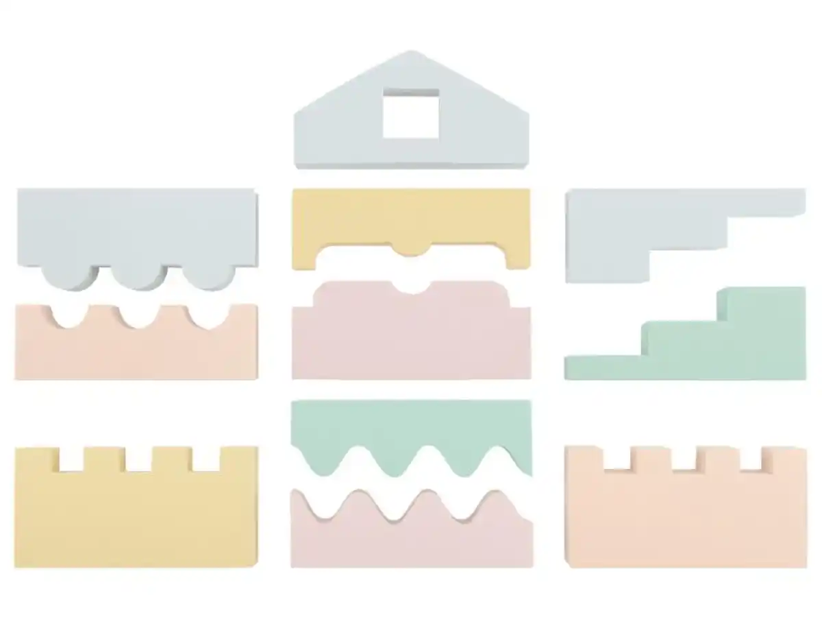 Bild 3 von Playtive Bausteine-Puzzle, zum Stapeln