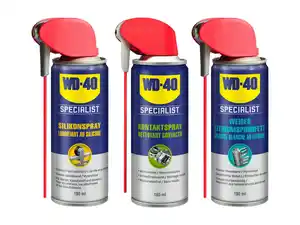 WD-40 Silikon-/Kontaktspray/Lithiumsprühfett „Specialist",  180 ml