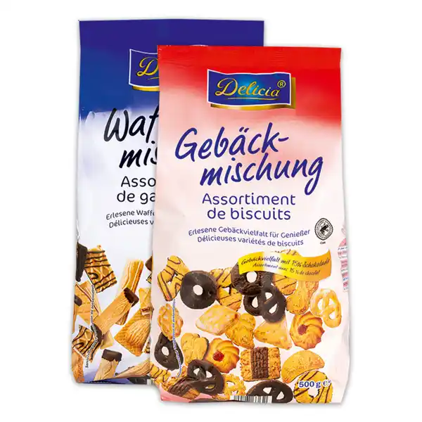 Bild 1 von Delicia Waffel-/ Gebäckmischung