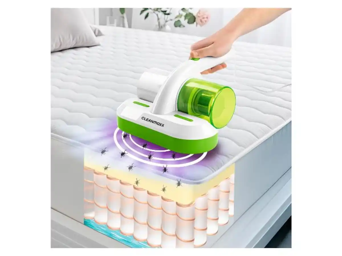 Bild 2 von Cleanmaxx Milben-Handstaubsauger, mit auswaschbarem EPA-Filter