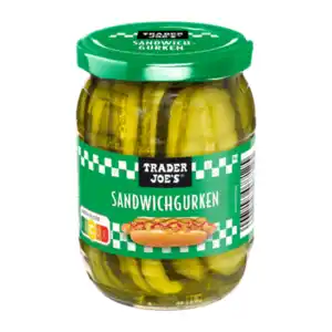 TRADER JOE’S Sandwich-Gurken 580ml