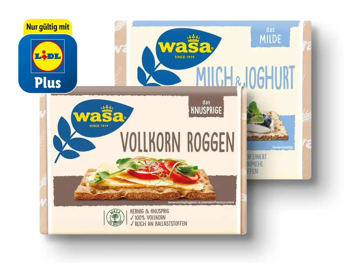 Bild 1 von Wasa Knäckebrot