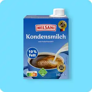 MILSANI Kondensmilch, 10 % Fett