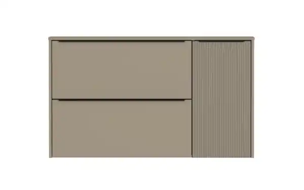 Bild 2 von Arredokit - Hänge-Kommode Brera, taupe, inkl. Schuhkörbe