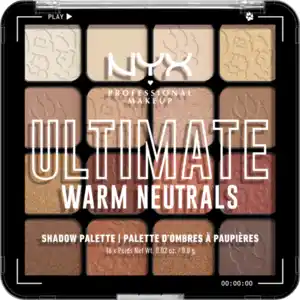 NYX Professional MakeUp Ultimate Shadow Palette 05 Warm Neutrals