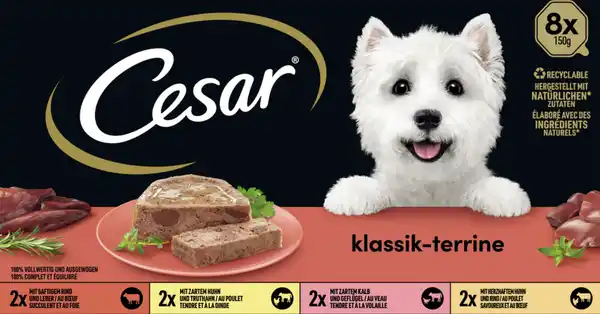 Bild 1 von Cesar Klassik-Terrine Multipack, 1.200 g