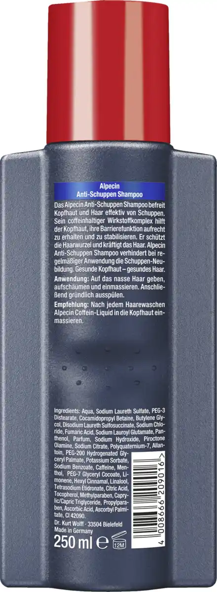 Bild 2 von Alpecin Anti-Schuppen Shampoo A3, 250 ml