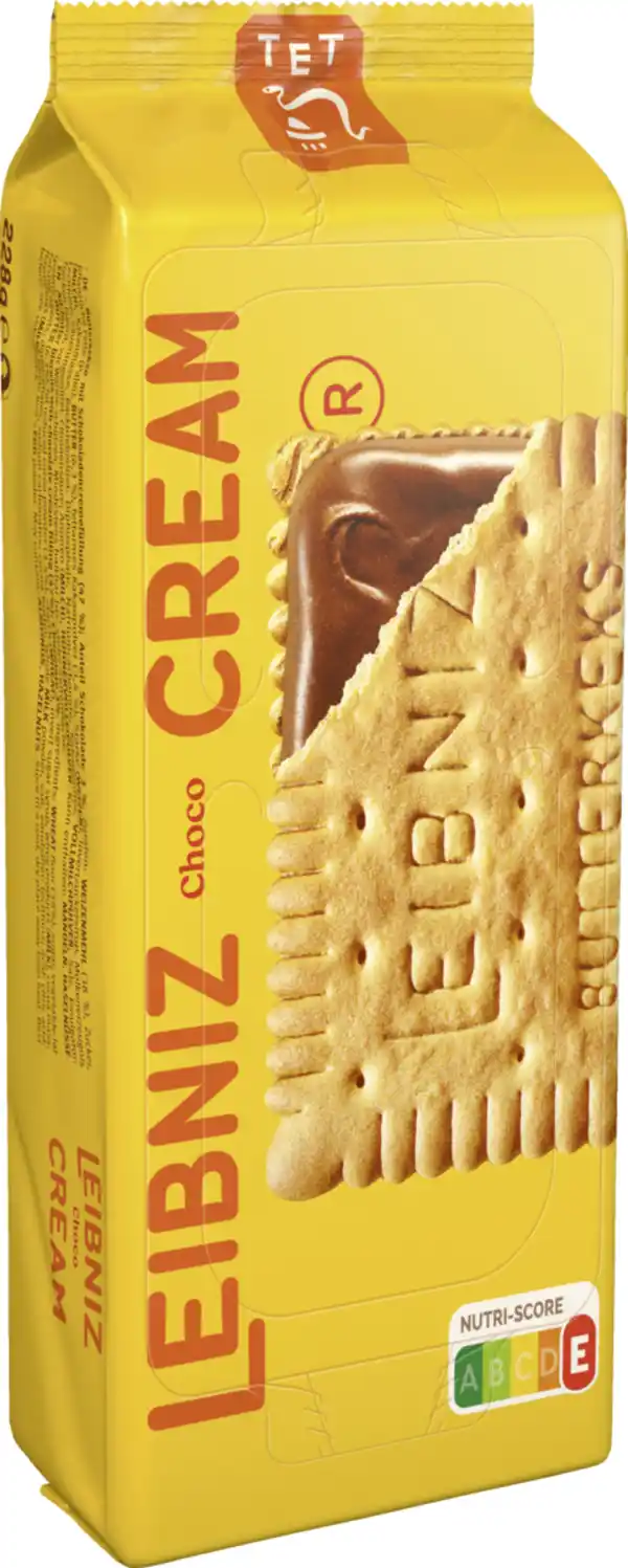 Bild 2 von Bahlsen Leibniz Cream Choco Butterkeks, 228 g