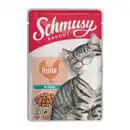 Bild 1 von Schmusy Ragout Nassfutter Katze Adult in Sauce Huhn 22x100 g