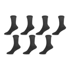 Socken, 7er Pack, grau, Größe 43/46