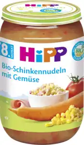 HiPP Bio Menü Bio-Schinkennudeln mit Gemüse, 220 g