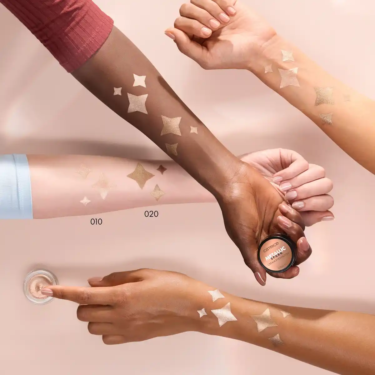 Bild 3 von Catrice Metallic Spark Cream Eyeshadow 020 Diamond Dust, 4 g