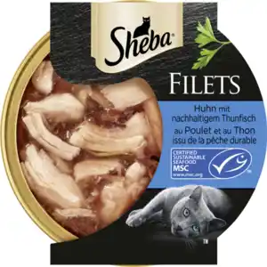 Sheba Filets Huhn mit Thunfisch, 60 g