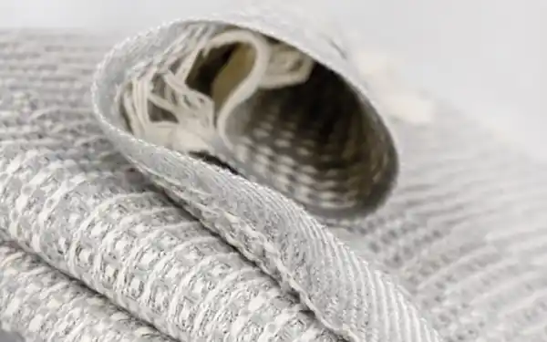 Bild 4 von Plaid Waffle, hellgrau, 140 x 200 cm