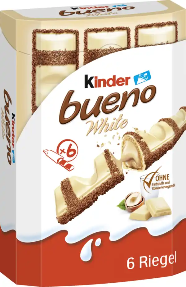 Bild 2 von Ferrero Kinder bueno White, 117 g