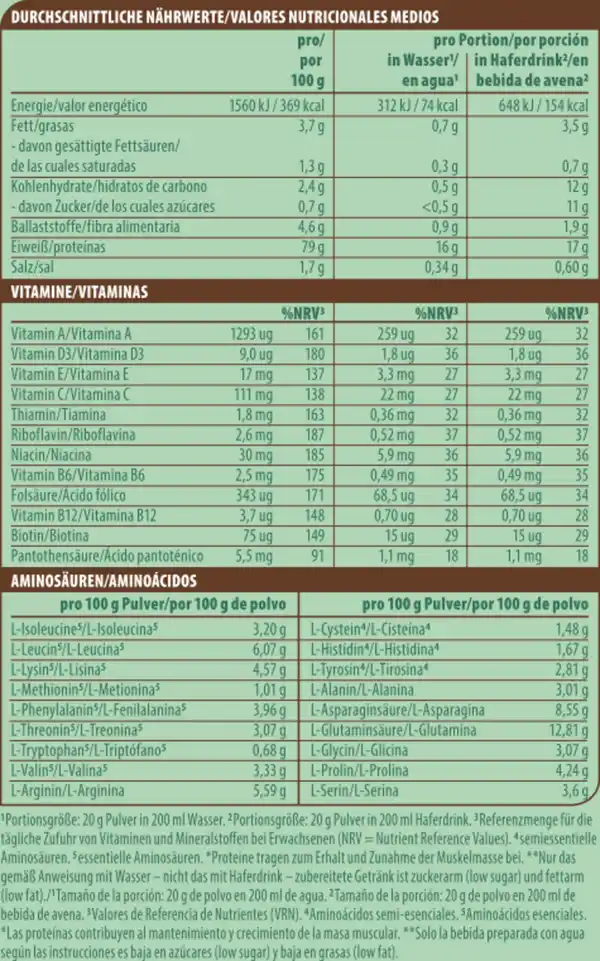 Bild 2 von WellMix Protein Vegan Chocolate Flavour, 300 g