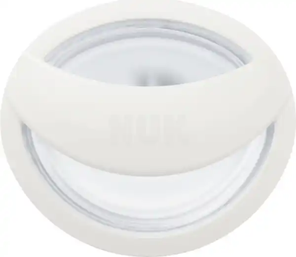 Bild 3 von NUK MommyFeel Silikon-Schnuller, 0-9 Monate, grün & weiß