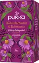 Bild 1 von Pukka Bio-Früchte-Kräutertee Holunderbeere & Echinacea, mit Echinacea und dunkelroten Beeren, 40 g