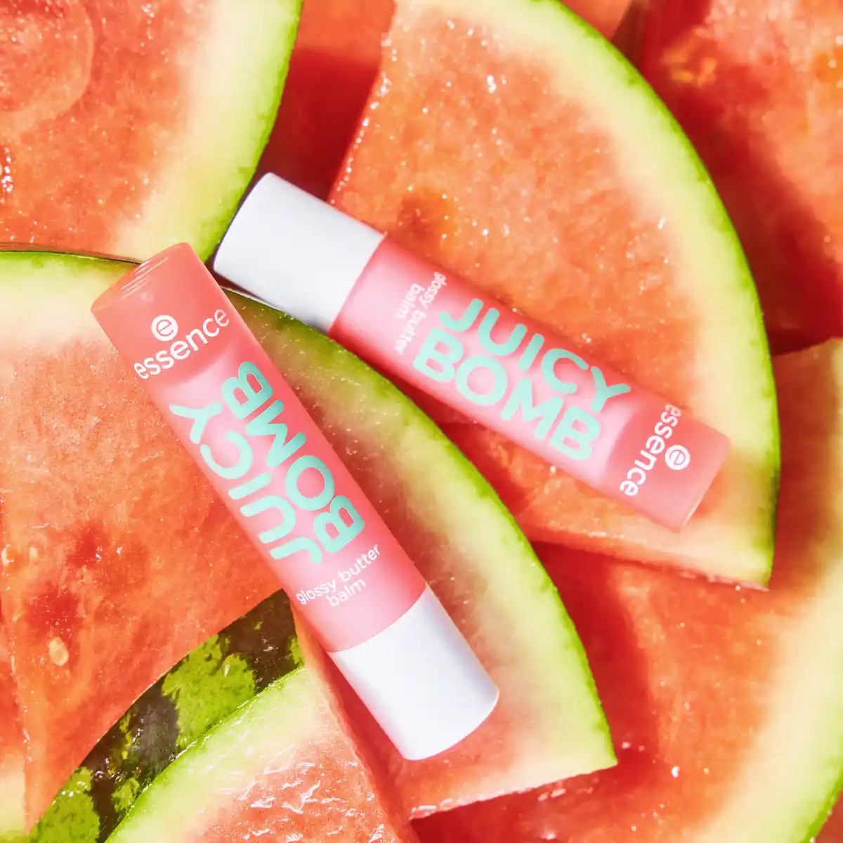 Bild 4 von essence JUICY BOMB glossy butter balm 01 One In A Melon, 2,5 g