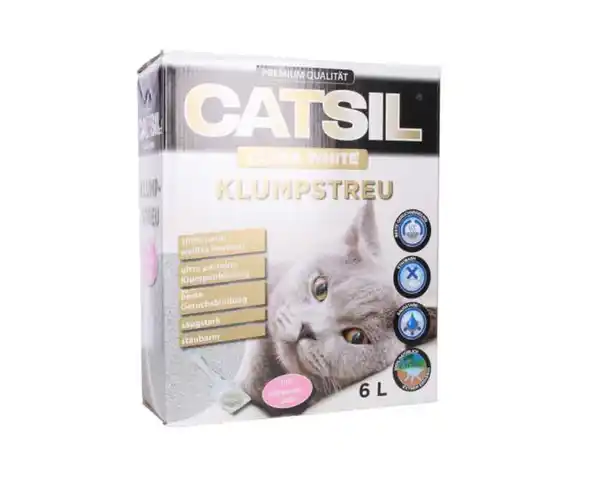 Bild 1 von Catsil Katzenstreu mit Duft, naturweiß