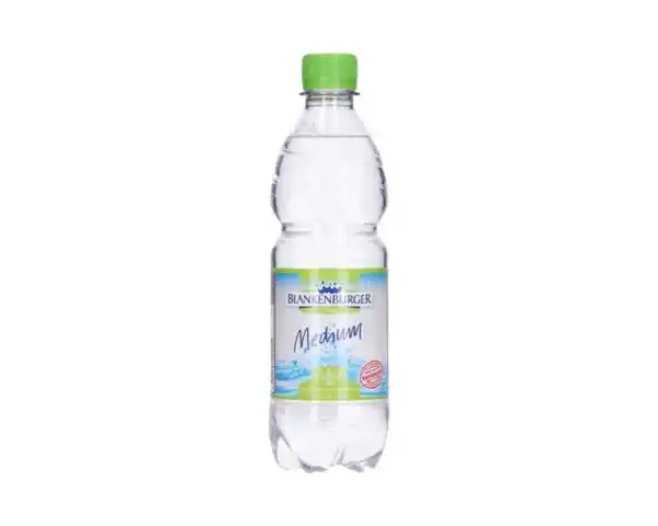 Bild 1 von Blankenburger Mineralwasser medium natriumarm 500 ml