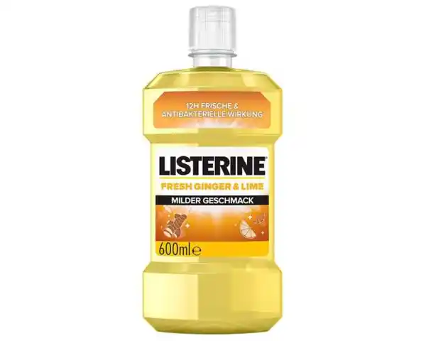 Bild 1 von Listerine Mundspülung Fresh Ginger & Lime 600 ml