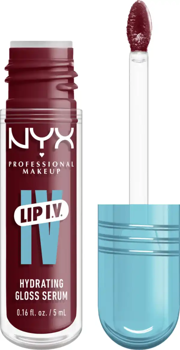 Bild 1 von NYX Professional MakeUp Lip IV Hydrating Gloss Serum Drippin' in Rose, 5 ml