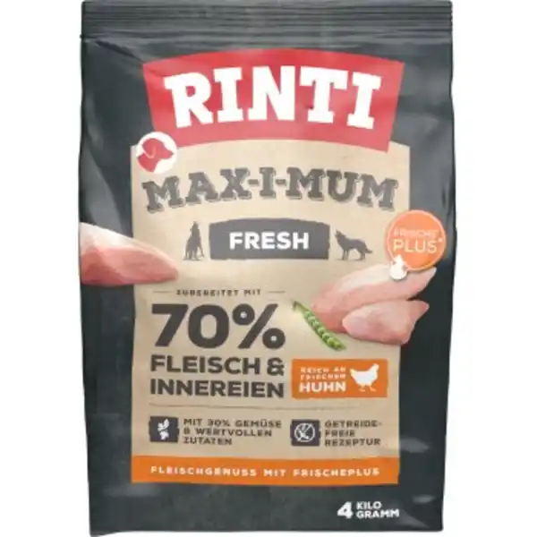 Bild 1 von RINTI MAX-I-MUM Huhn 4 kg