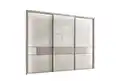 Bild 1 von Wiemann - Schwebetürenschrank Ventura, Bianco Eiche Nachbildung/ Glas champagner, 300 cm