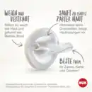 Bild 2 von NUK MommyFeel Silikon-Schnuller, 0-9 Monate, rot & beige