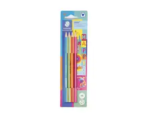 STAEDTLER Bleistifte Happyline HB 4er