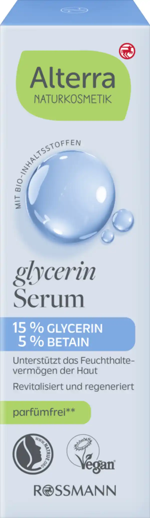 Bild 1 von Alterra NATURKOSMETIK Glycerin Serum, 30 ml