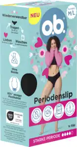 o.b. Periodenslip Größe M/L