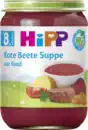 Bild 1 von HiPP Bio Rote Beete Suppe mit Rind ab 8. Monat, 190 g