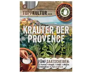 Saatscheiben Kräuter der Provence