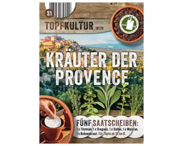 Bild 1 von Saatscheiben Kräuter der Provence