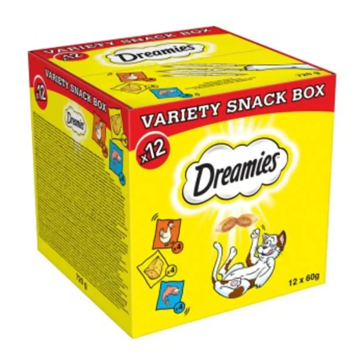 Bild 1 von Dreamies Snack-Vielfalt 12x60g