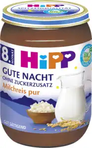 HiPP Bio Gute Nacht Milchreis pur, 190 g