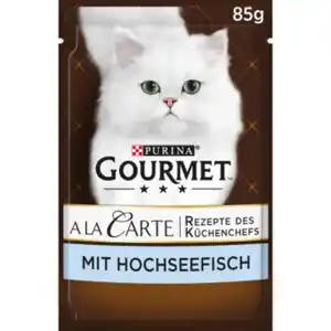 GOURMET à la Carte 26x85g Hochseefisch an Reis-Gemüsekomposition